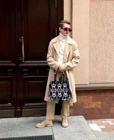 Шелковый (Бахмаль) тоут Grand (L) SPATIUM MOTUS! (Космическое приключение!) SPATIUM MOTUS!/L